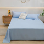 100% Linen Duvet Cover Set – Temperature-Regulating Breathable Bedding for All Seasons – Twin Full Queen King – Light Green White Blue Red