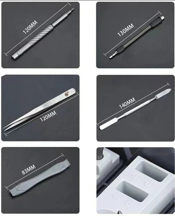 Precision Screwdriver Kit 128-Piece Set for Electronics Repair Home DIY Workshop Appliance Maintenance Phone Laptop Computer Toolkit