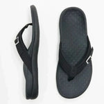Orthopedic Arch Support Sandals for Women – Cushioned Footbed Slip-On Comfort Slides & Flat Feet Relief