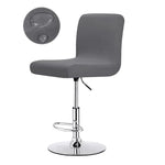 Stretch Bar Stool Cover | Universal Fit Chair Slipcover for Kitchen Counter Stools, Dining Room & Home Bar Seating Protection | Water-Resistant