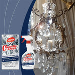 Crystal Chandelier Cleaner Spray 8 oz Streak-Free Formula for Glass Lighting Fixtures Mirrors and Reflective Surfaces Home Care