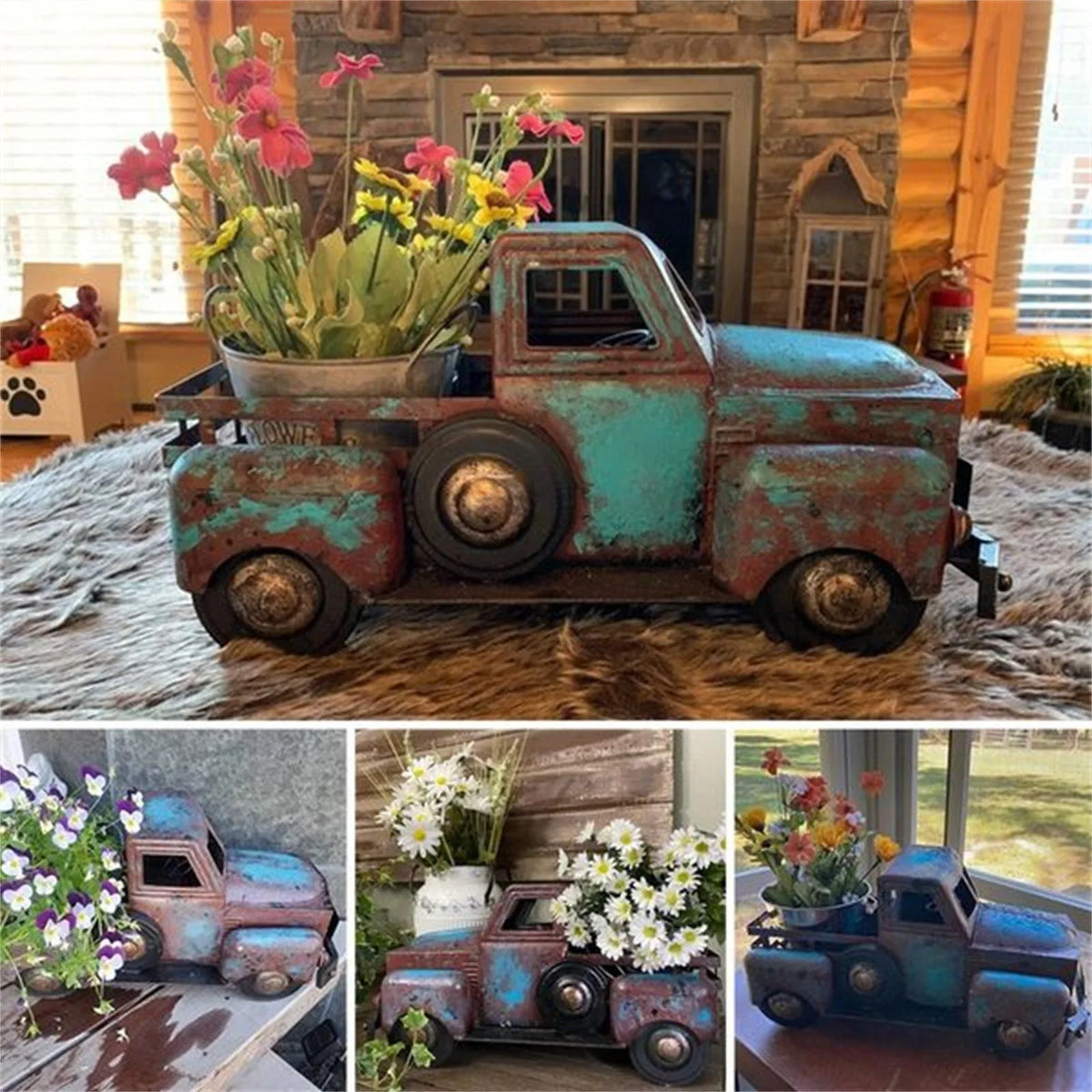 Rusty Roadster™ - Vintage Truck Pot