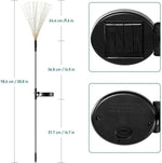 Solar Firework Garden Stake Light with 120 LEDs – Waterproof Outdoor Pathway Accent for Yard, Patio & Pool