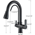 Kitchen Faucet with Filtered Water System