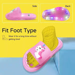 Light-Up Unicorn Slippers for Kids - Fun LED Sandals for Boys & Girls
