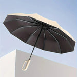 Sun Umbrella with UPF50 UV Protection, Compact UV Umbrella for Travel and Rain, Lightweight Windproof Mini Umbrella