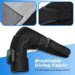 3-in-1 Heated Joint Therapy Massager for Shoulder, Elbow & Knee with App Control & Vibration