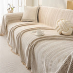 LUXCHENI – Soft Chenille Sofa Cover with Scratch Resistance
