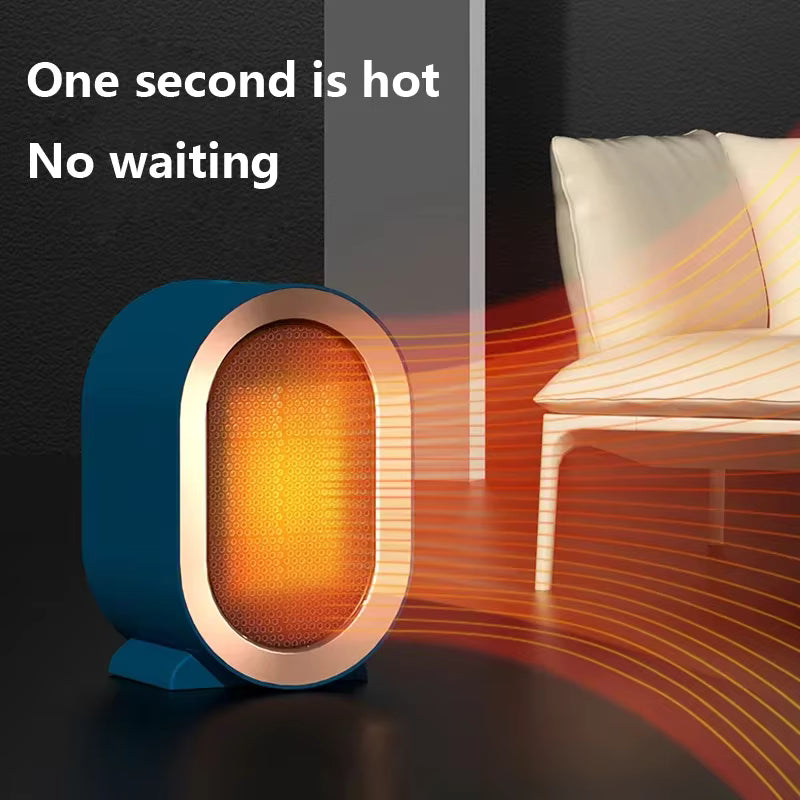 Compact Electric Space Heater with Digital Thermostat