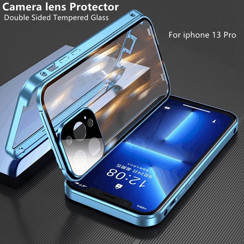 Durable Metal iPhone Case with HD Camera Shield