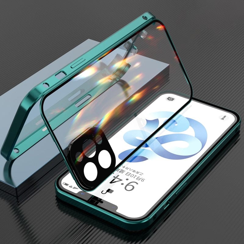 Durable Metal iPhone Case with HD Camera Shield