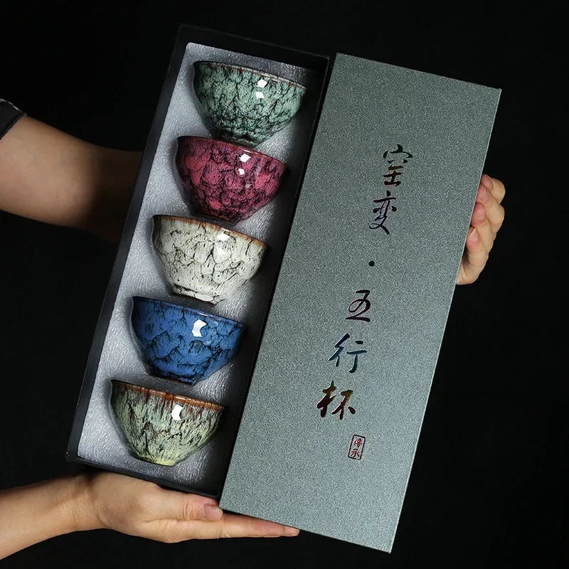 Satori Set™ - Ceramic Five Elements Tea Set
