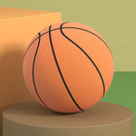 Quiet Indoor Basketball with Soft Bounce for Apartments, Kids' Rooms & Home Training | Silent Play