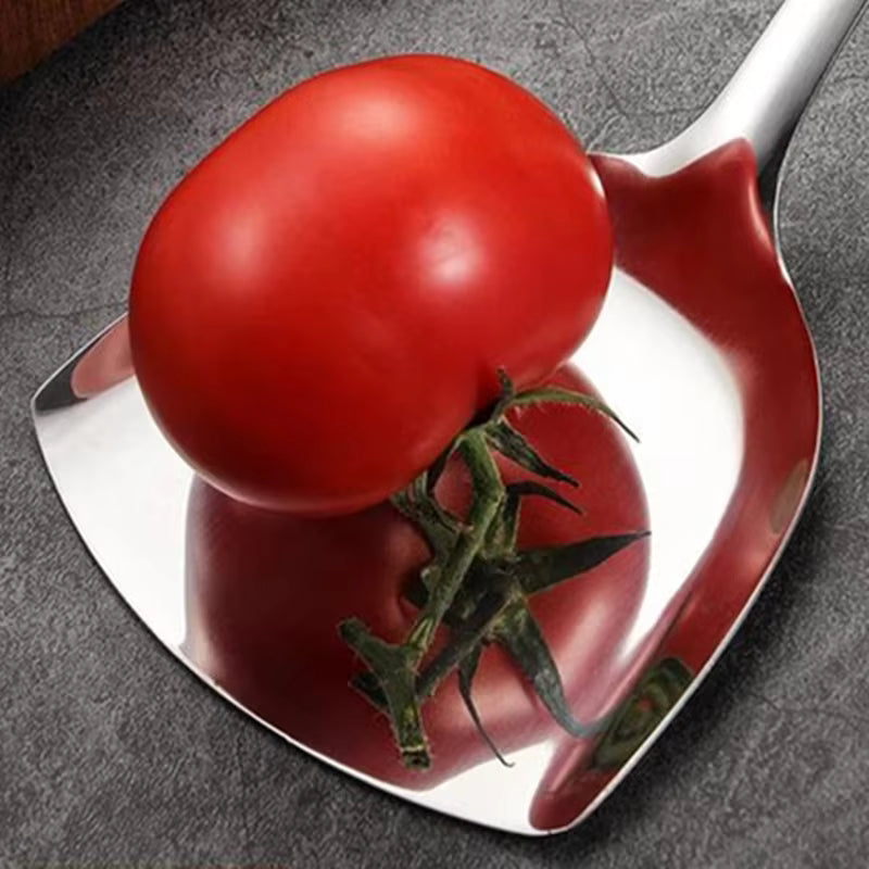 Pro Kitchen Stainless Steel Utensil Set - Wooden Handle Cookware