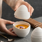 Oval Porcelain Dish for Fruit Snacks Salad and Soup Modern Kitchen Serving Ware Natural Tones