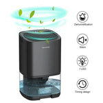 FRESHAURA – Dehumidifier with Night Light for Comfortable Living Spaces