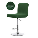 Stretch Bar Stool Cover | Universal Fit Chair Slipcover for Kitchen Counter Stools, Dining Room & Home Bar Seating Protection | Water-Resistant