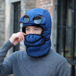 Thermal Beanie with Windproof Face Covering