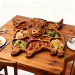 Rustic Cow Charcuterie Board