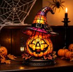 Pumpkinella™ – Enchanted Witch Lamp