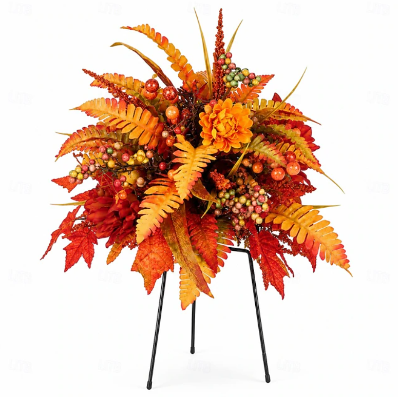 Floral Garden Stake Arrangement