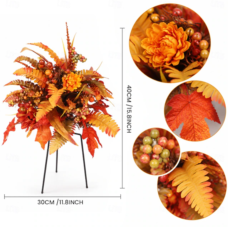 Floral Garden Stake Arrangement