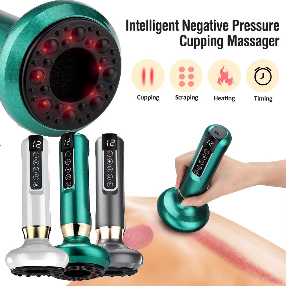 Relaxing Electric Massage Cup Therapy for Back Pain