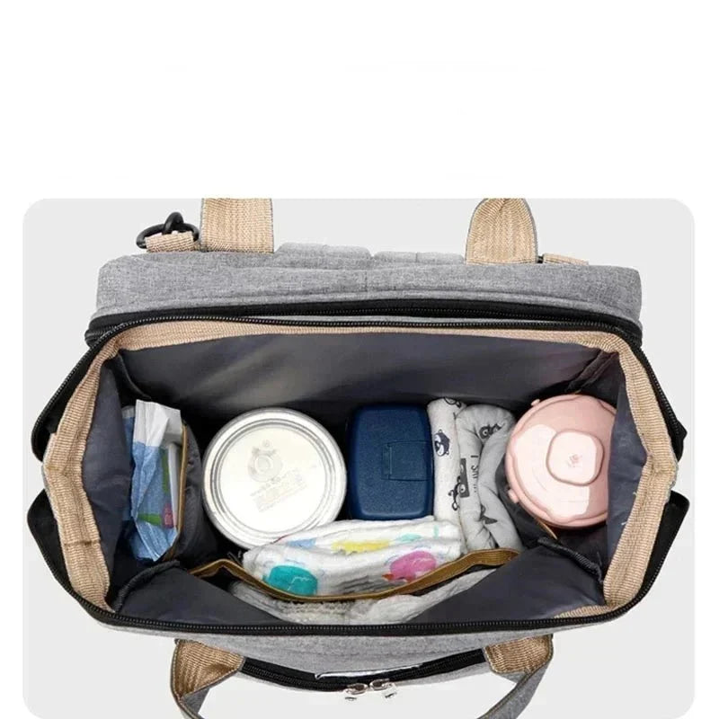 3-in-1 Diaper Bag Backpack with Changing Station