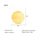 Sphere Standing Lamp with Adjustable Brightness LED | Modern Accent Light for Bedroom & Living Room Décor | Plug-In Design | Dimmable Ambien