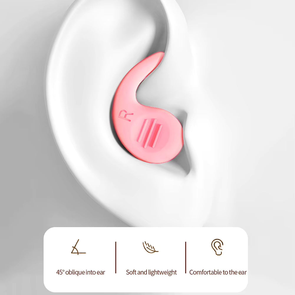 Soft Silicone Sleep Earplugs for Noise Blockage
