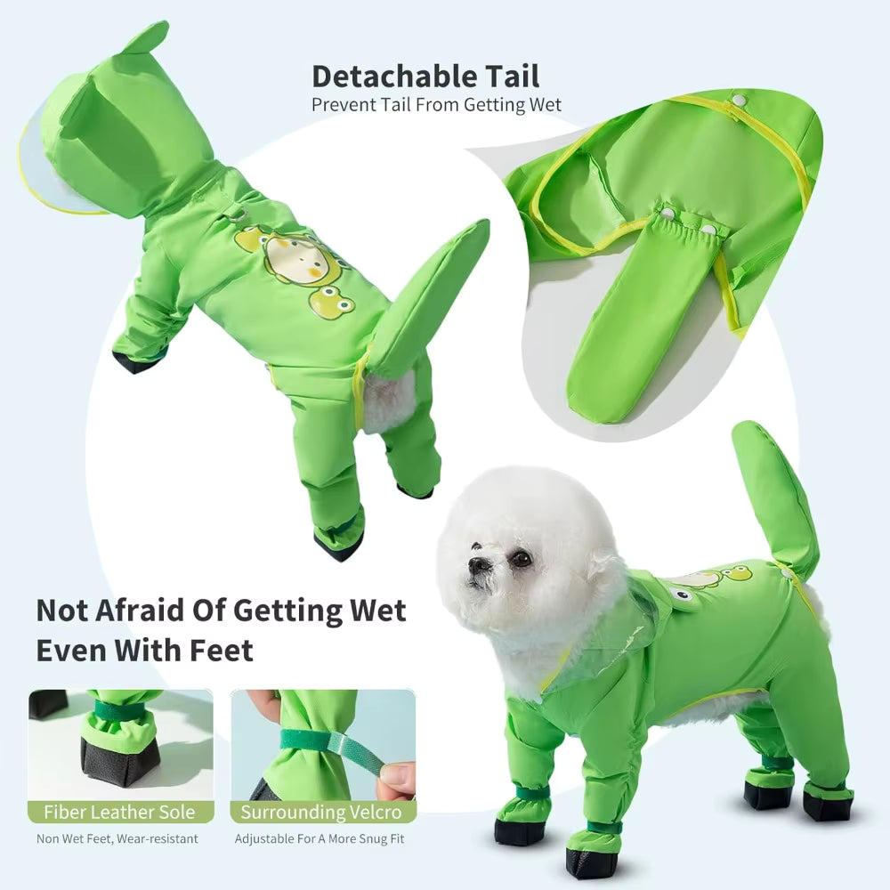 Waterproof Dog Rain Jacket