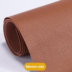 Self Adhesive Leather Patch for Car Seats, Leather Sofa Patch, Leather Scratch Repair for Jackets and Bags