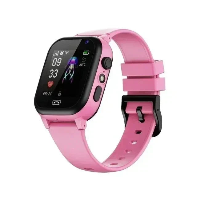 Kids GPS Smartwatch with Video Calling and Real-Time Location Tracking for Parents, Emergency SOS Button, 13 MP Camera, Activity Tracker