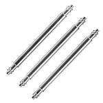 Watch Band Adapter Pins – Steel Conversion Kit for Quick-Release Straps, 20mm 22mm 24mm Replacement Hardware