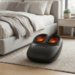 Electric Foot Massager with Rotating Nodes, Dual Heat Settings & Air Pressure for Home Relaxation After Work