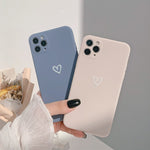 Durable iPhone Case with Cute Heart Pattern