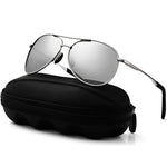 Polarized Aviator Sunglasses with UV400 Protection