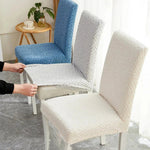 LatticeEase – Stretchable Lattice Dining Chair Cover