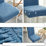 LatticeEase – Stretchable Lattice Dining Chair Cover