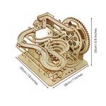 Natural Wooden Marble Run Kit