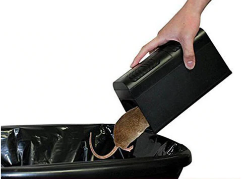 Electric Mouse Trap, Electric Rat Trap with No Touch Disposal, Reusable Rodent Trap, Rat Killer for Indoor Mice and Rats