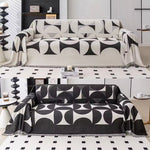 Windsor Sofa Cover - Chenille, Irregular Windmill Design
