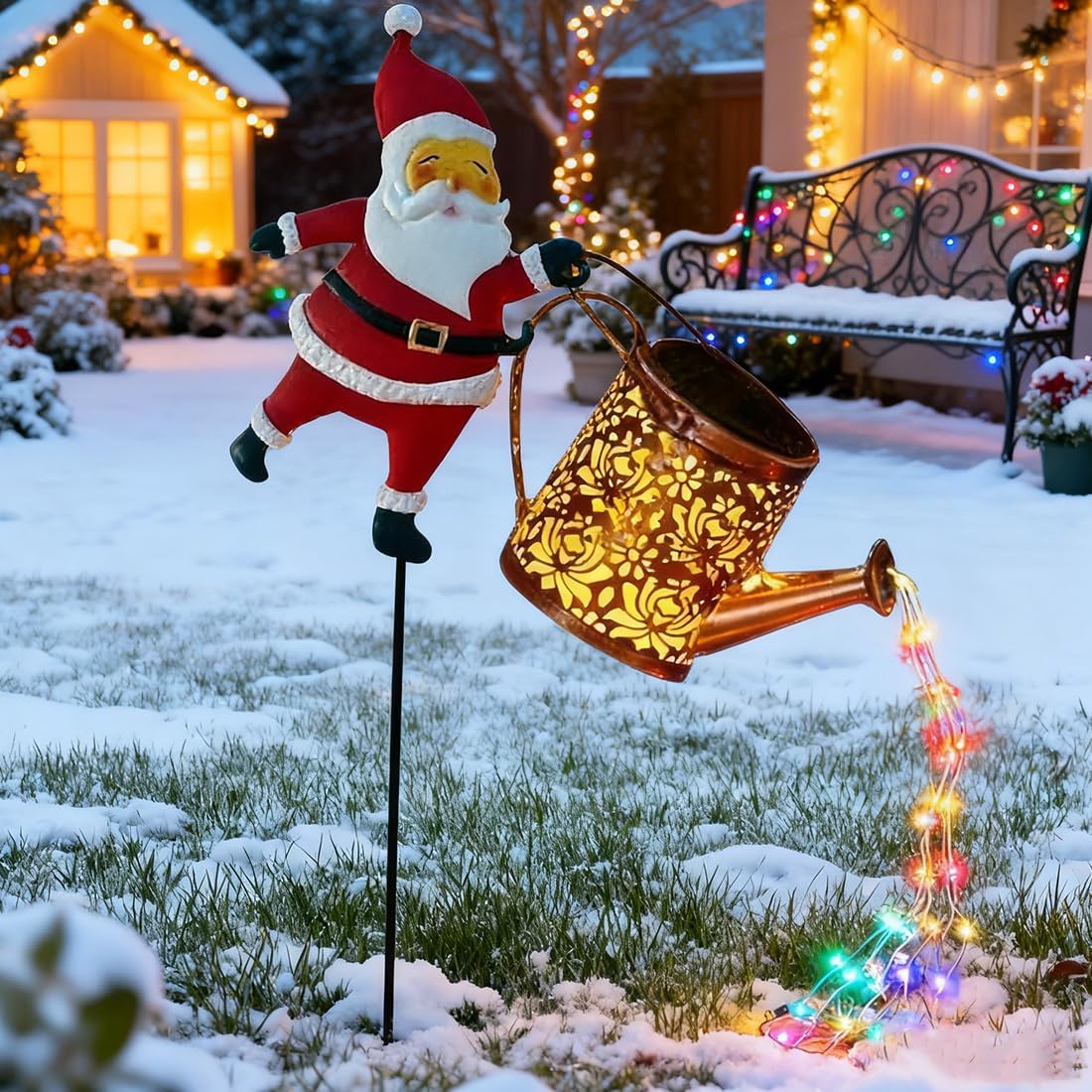 SantaSprinkle™ - Solar Kettle Lights