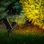 Solar Powered Waterproof Spotlights – Modern Landscape Accent Lights