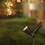 Solar Powered Waterproof Spotlights – Modern Landscape Accent Lights