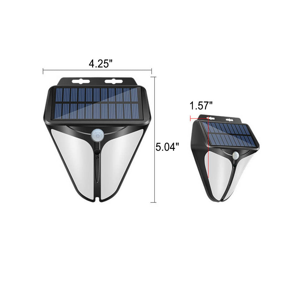 Bright Outdoor Solar Motion Lantern for Home Security