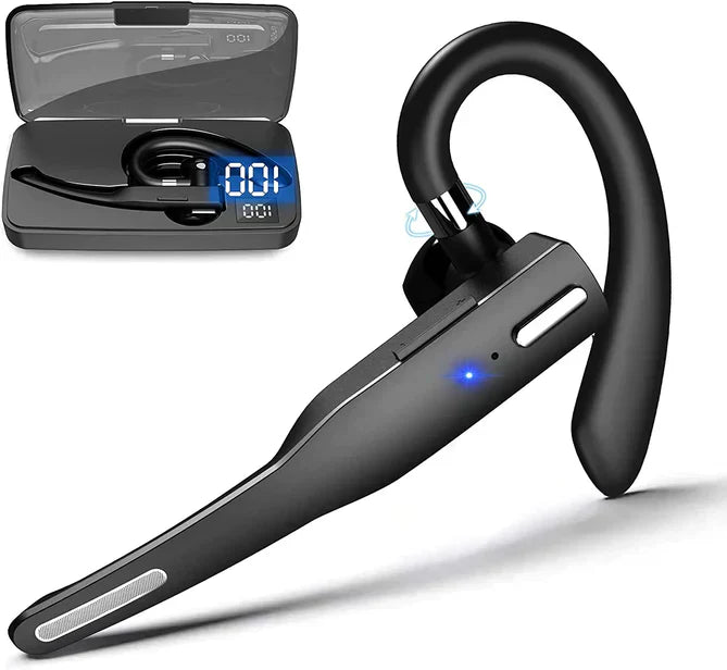 Wireless Bluetooth 5.1 Headphones with Dual Mic Noise Reduction - Dotisk