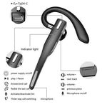 Wireless Bluetooth 5.1 Headphones with Dual Mic Noise Reduction