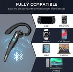 Wireless Bluetooth 5.1 Headphones with Dual Mic Noise Reduction