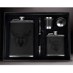 Premium Stainless Steel Flask Gift Set
